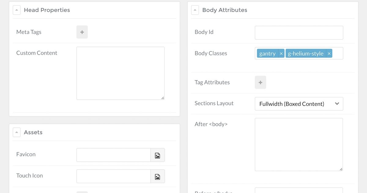 Administración de Gantry