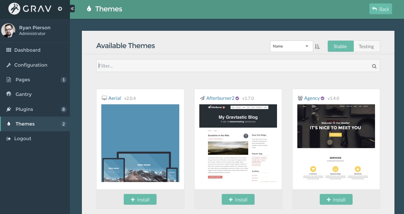 Instalación de Gantry
